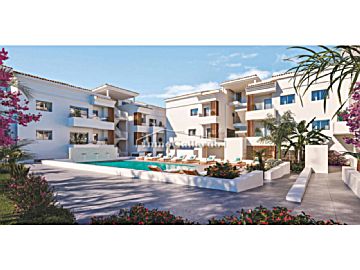 007797 Venta de piso con piscina y terraza en Torreblanca del Sol (Fuengirola)