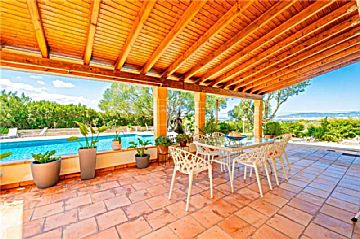 Venta de casa con piscina y terraza en SA CABANETA (Marratxí)