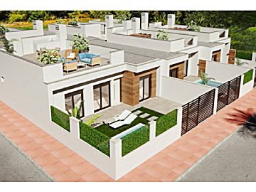 011440 Venta de casa con piscina y terraza en Torre-Pacheco